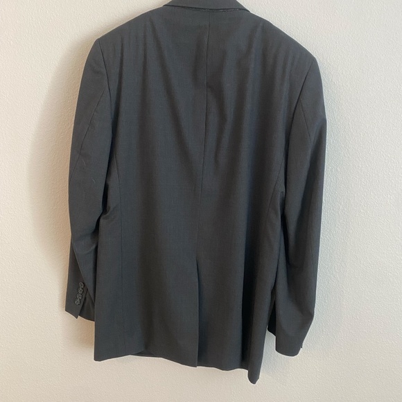 Jos. A Bank Men's Wool Charcoal Suit Blazer - 42L - Picture 3 of 10
